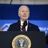 Tổng thống Mỹ Joe Biden phát biểu tại một sự kiện ở bang Wisconsin ngày 13/3/2024. (Ảnh: AFP/TTXVN)