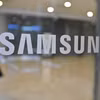 Biểu tượng Samsung tại cửa vào tòa nhà của tập đoàn này ở Seoul, Hàn Quốc. (Ảnh: AFP/TTXVN)