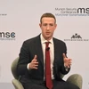 Giám đốc điều hành (CEO) Công ty Meta Mark Zuckerberg phát biểu tại một hội nghị ở Munich, Đức. (Ảnh: AFP/TTXVN)