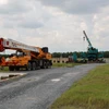 Chủ tịch Ủy ban Nhân dân tỉnh Long An Nguyễn Văn Út yêu cầu các đơn vị, địa phương tập trung thực hiện tốt giải phóng mặt bằng. (Ảnh minh họa: Minh Hưng/TTXVN)