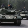Xe tăng Leopard 1A5 tại căn cứ huấn luyện ở gần Klietz, Đức. (Ảnh: Getty Images/TTXVN)