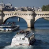 Lễ khai mạc Olympic Paris sẽ được tổ chức trên sông Seine. (Nguồn: AFP/TTXVN)