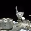 Tàu vũ trụ Dragon-6 được ghép nối với Trạm Vũ trụ Quốc tế (ISS) ngày 3/3/2023. (Ảnh: AFP/TTXVN)