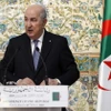 Tổng thống Algeria Abdelmadjid Tebboune phát biểu trong cuộc họp báo ở Algiers ngày 3/3/2024. (Ảnh: THX/TTXVN)