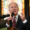 Tổng thống Mỹ Joe Biden phát biểu trong cuộc vận động tranh cử ở Charleston, bang South Carolina ngày 8/1/2024. (Ảnh: AFP/TTXVN)