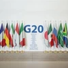 Quốc kỳ các Nền Kinh tế thành viên dự Hội nghị Thượng đỉnh Nhóm Các Nền Kinh tế Phát triển và Mới nổi Hàng đầu Thế giới (G20). (Ảnh: POS-KUPANG/TTXVN)