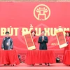 Hình ảnh Chủ tịch nước dâng hương, khai bút đầu Xuân năm 2024