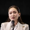 Thủ tướng đắc cử Thái Lan Paetongtarn Shinawatra phát biểu họp báo tại thủ đô Bangkok, Thái Lan, ngày 16/8/2024. (Ảnh: Getty Images/TTXVN)