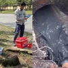 Đoàn kiểm tra phát hiện cống nước thải đục, có mùi hôi từ Công ty Trách nhiệm Hữu hạn Sức Trẻ chảy ra hệ thống thoát nước mưa của Khu công nghiệp Liên Chiểu. (Ảnh: TTXVN phát)