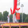 Nghi lễ thượng cờ mừng 79 năm Quốc khánh 2/9