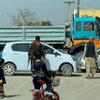 Hiện trường vụ đánh bom liều chết tại Afghanistan. (Ảnh: AFP/TTXVN)