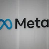 Biểu tượng của Tập đoàn Meta. (Ảnh: AFP/TTXVN)