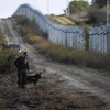 Lực lượng an ninh Bulgaria tại biên giới Bulgaria-Thổ Nhĩ Kỳ. (Nguồn: Getty Images)