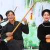 Các tiết mục nghệ thuật hát then-đàn tính của các đoàn tại Liên hoan nghệ thuật hát Then, đàn Tính các dân tộc Tày-Nùng-Thái toàn quốc lần thứ VI. (Ảnh: Thành Đạt/TTXVN) 