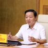 Phó Thủ tướng Trần Hồng Hà phát biểu chỉ đạo. (Ảnh: Văn Điệp/TTXVN)