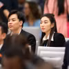Nhạc sỹ Hứa Kim Tuyền tại Hội nghị Nghị sỹ Trẻ Toàn cầu lần thứ 9. (Ảnh: Minh Sơn/Vietnam+)