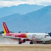 Máy bay của Hãng hàng không Vietjet Air. (Ảnh: PV/Vietnam+)