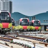 Dự án tuyến đường sắt đô thị Nhổn-Ga Hà Nội đang chờ nghiệm thu để có thể đưa vào vận hành, khai thác thương mại. (Ảnh: PV/Vietnam+)