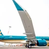 Dòng máy bay Airbus A321Neo khai thác bởi Vietnam Airlines. (Ảnh: PV/Vietnam+)