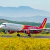 Máy bay của Hãng hàng không Vietjet Air. (Ảnh: PV/Vietnam+)