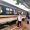 Ngành Đường sắt mở bán vé tàu hỏa hàng loạt tuyến trong dịp Hè. (Ảnh: Việt Hùng/Vietnam+)