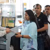 Cảng Hàng không Quốc tế Nội Bài đã lên kế hoạch và kịch bản nhằm sẵn sàng phục vụ khách đi lại trong dịp cao điểm Tết Dương lịch 2024. (Ảnh: PV/Vietnam+)