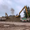 Nguồn vật liệu cát đắp nền đường cao tốc. (Ảnh: Việt Hùng/Vietnam+)