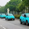 Giai đoạn đầu, Taxi Xanh SM sẽ đưa vào vận hành 500 xe VF e34 và 100 xe VF 8 tại Hà Nội. (Ảnh: Việt Hùng/Vietnam+)