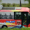 Hà Nội sẽ vận hành tuyến City Tour số 3 bằng loại xe buýt nhỏ 1 tầng thoáng nóc, sức chứa 20 chỗ ngồi. (Ảnh: PV/Vietnam+)