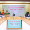 Quang cảnh Phiên họp lần thứ 10 Hội đồng Thi đua-Khen thưởng Trung ương. (Ảnh: Dương Giang/TTXVN)