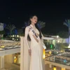 Á hậu Khánh Linh mong muốn làn tỏa bản sắc Việt tại Miss Intercontinental 2024. (Ảnh: NVCC)