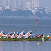 Mãn nhãn với màn tranh tài của gần 800 VĐV tại Giải Bơi chải Thuyền rồng Hà Nội