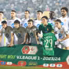 Thép Xanh Nam Định đang 'bay cao' tại V-League 2023/24. (Ảnh: Việt Anh/Vietnam+)