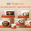 Các sản phẩm mới ra mắt của TH true FOOD - bộ sản phẩm bếp Việt-Người nội trợ tử tế. (Ảnh: PV/Vietnam+)