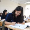 Học sinh ôn thi tốt nghiệp. (Ảnh minh họa: PV/Vietnam+).