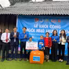 Công trình “Ngôi nhà hạnh phúc” do Ban Đoàn kết tập hợp Thanh niên Trung ương Đoàn đề xuất, Trung tâm tình nguyện Quốc gia và các tỉnh/thành Đoàn phối hợp triển khai. (Ảnh: PV/Vietnam+)
