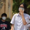Thí sinh Hà Nội dự thi vào lớp 10. (Ảnh: PV/Vietnam+)