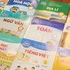 Sách giáo khoa bộ Chân trời sáng tạo. (Ảnh: PV/Vietnam+)