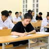 Thí sinh dự thi tốt nghiệp trung học phổ thông năm 2024. (Ảnh: TTXVN)