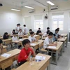 Thí sinh dự thi lớp 10 tại Hà Nội. (Ảnh: Hoài Nam/Vietnam+)