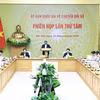Thủ tướng Phạm Minh Chính chủ trì Phiên họp lần thứ tám của Ủy ban Quốc gia về Chuyển đổi Số. (Ảnh: Dương Giang/TTXVN)