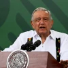 Tổng thống Mexico Andres Manuel Lopez Obrador phát biểu tại cuộc họp báo ở Acapulco ngày 23/11/2023. (Ảnh: AFP/TTXVN)