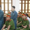 Các bị cáo tại phiên tòa. (Nguồn: Pháp luật Thành phố Hồ Chí Minh)