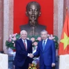 Chủ tịch nước Tô Lâm tiếp Phó Chủ tịch Ủy ban châu Âu (EC), Đại diện cấp cao Liên minh châu Âu (EU) về Chính sách đối ngoại và An ninh Josep Borrell Fontelles. (Ảnh: Lâm Khánh/TTXVN)