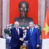 Chủ tịch nước Tô Lâm tiếp Phó Chủ tịch Ủy ban châu Âu (EC), Đại diện cấp cao Liên minh châu Âu (EU) về Chính sách đối ngoại và An ninh Josep Borrell Fontelles. (Ảnh: Lâm Khánh/TTXVN)