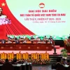 Quang cảnh Đại hội đại biểu Mặt trận Tổ quốc Việt Nam tỉnh Cà Mau lần thứ X, nhiệm kỳ 2024-2029. (Ảnh: Kim Há/TTXVN)