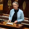 Thủ tướng Pháp Elisabeth Borne. (Ảnh: THX/TTXVN)