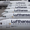 Máy bay của Hãng hàng không Lufthansa. (Ảnh: AFP/TTXVN)