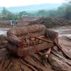 Bùn đất do vỡ đập tại khu vực Mai Mahiu, miền Trung Kenya. (Nguồn: Ntvkenya)