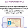 Từ 1/6, giấy phép lái xe trên VNeID là giấy phép hợp lệ.